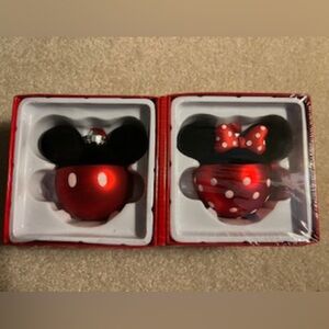 Mickey and Minnie Mouse Christmas Ornaments